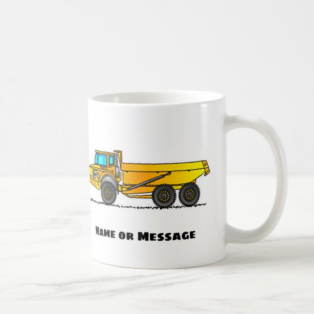 Articulated Haulier Mug, Construction Mugs, Vehicl Coffee Mug (Right)