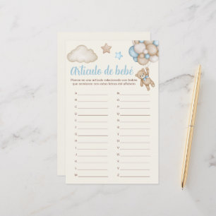 Artículo de bebé juego para Baby Shower