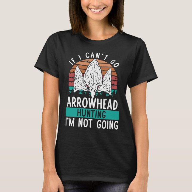 Artifact Arrowhead Collection Arrowhead Hunting T-Shirt (Front)