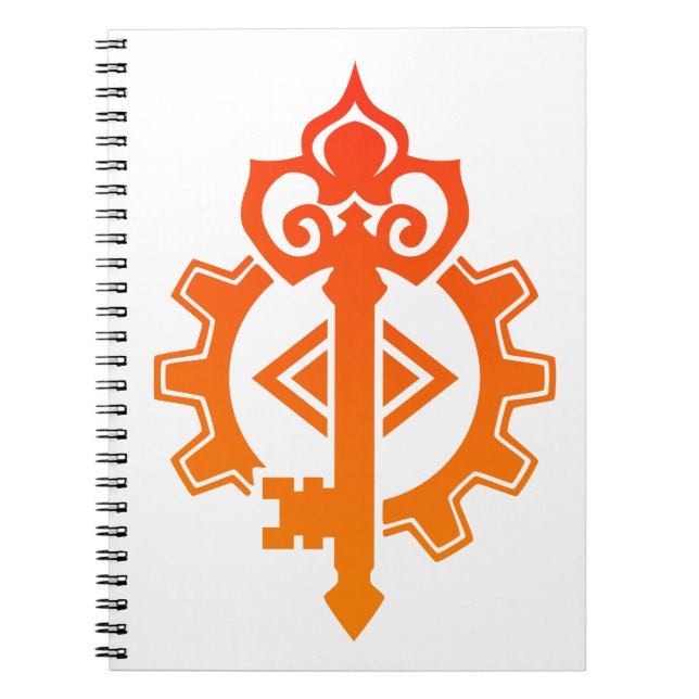 Artificer Engineer Crafter Mechanist DnD Notebook (Front)
