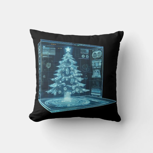 Artificial Christmas Tree Cushion (Front)