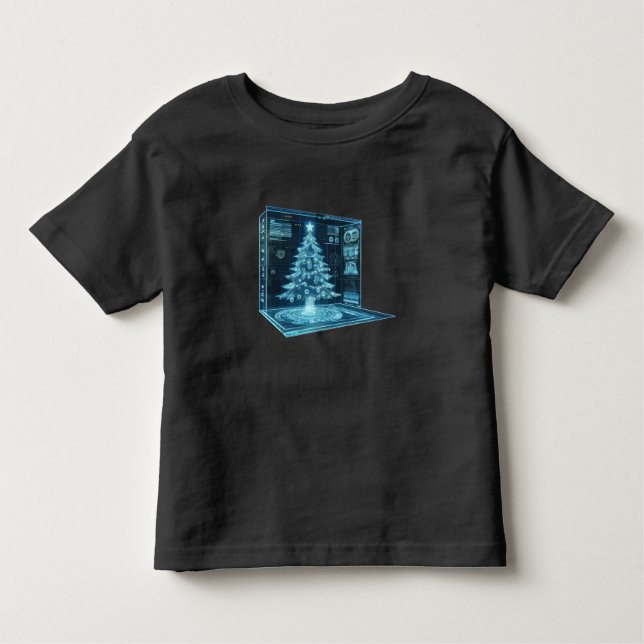Artificial Christmas Tree Toddler T-Shirt (Front)