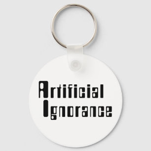 Artificial Ignorance Key Ring
