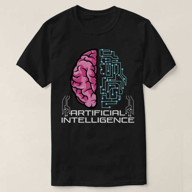 Artificial Intelligence  AI  Robot AI s  T-Shirt (Design Front)