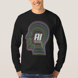 Artificial Intelligence AI Tech Overtaking Humanki T-Shirt