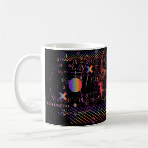 Artificial Intelligence and Virtual Reality concep Coffee Mug