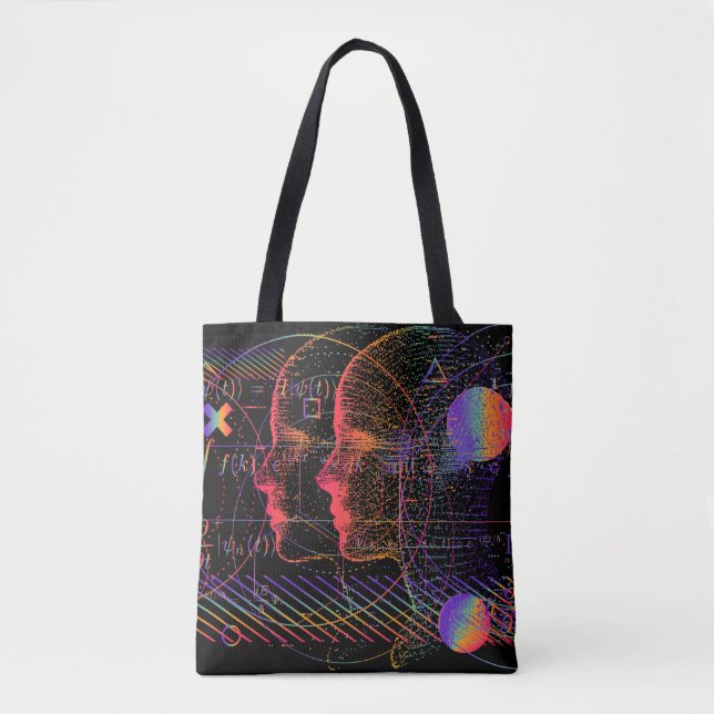 Artificial Intelligence and Virtual Reality concep Tote Bag (Front)