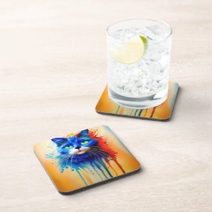 Artificial intelligence animal cat coaster