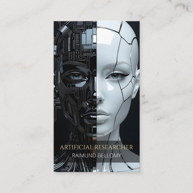 Artificial Intelligence Business Card (Front)