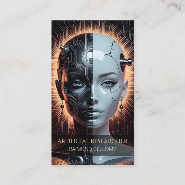 Artificial Intelligence Business Card (Front)
