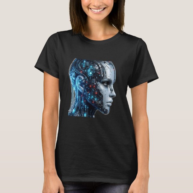 Artificial Intelligence - Computer Science - IT Pr T-Shirt (Front)