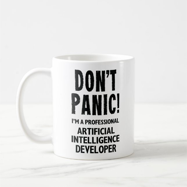 Artificial Intelligence Developer Coffee Mug (Left)