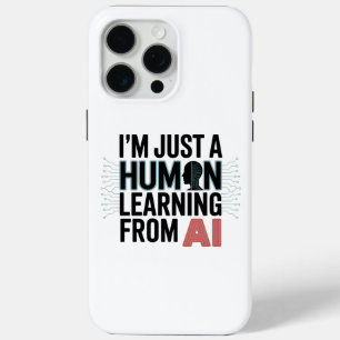 Artificial Intelligence Human Learning AI iPhone 15 Pro Max Case