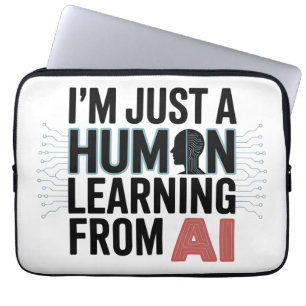 Artificial Intelligence Human Learning AI Laptop Sleeve