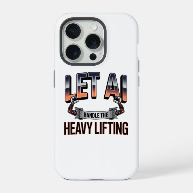 Artificial Intelligence Innovation Lifestyle iPhone Case (Back)
