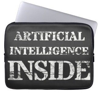Artificial intelligence inside laptop sleeve