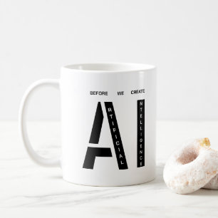 Artificial Intelligence modern and simple  Coffee Mug