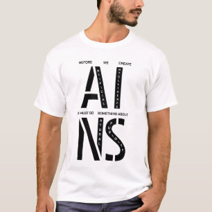 Artificial Intelligence modern and simple T-Shirt