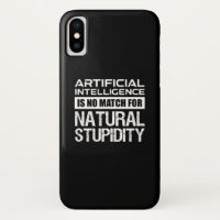 Artificial Intelligence Natural Stupidity Funny