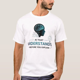 Artificial Intelligence Smart Tech Design T-Shirt