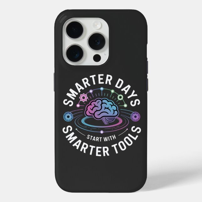 Artificial Intelligence Smarter Tools Case-Mate iPhone Case (Back)