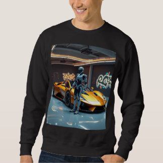 Artificial intelligence Sports car Robotic T-Shirt Sweatshirt