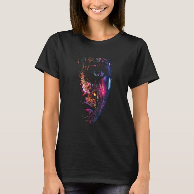 Artificial Intelligence Tech Nerd Coder Computer S T-Shirt (Front)
