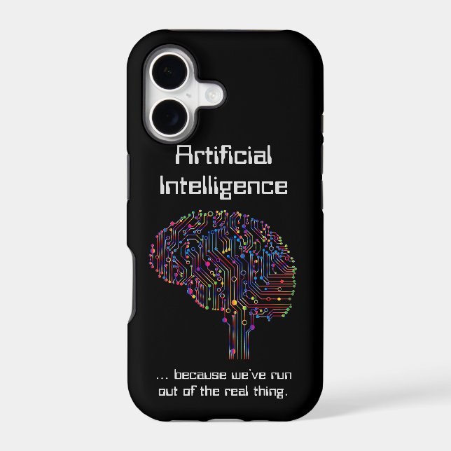 Artificial Intelligence vs Real Thing (Back)