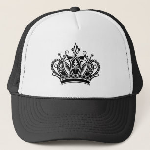Artificial Intelligent AI Generated Kings Crown Trucker Hat
