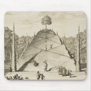 Artificial Mount Parnassus, engraved by Johannes V Mouse Pad