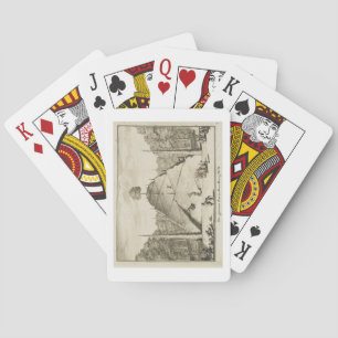 Artificial Mount Parnassus, engraved by Johannes V Playing Cards