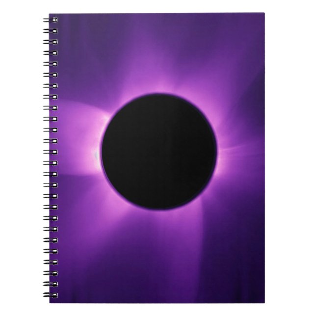 Artificial Solar Eclipse from Space Notebook (Front)