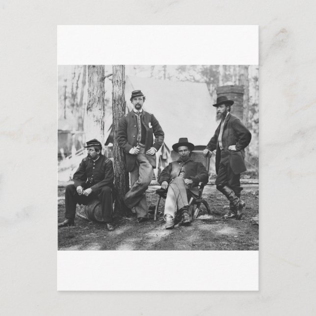 Artillery Brigade, 3rd Corps at Brandy Station Postcard (Front)