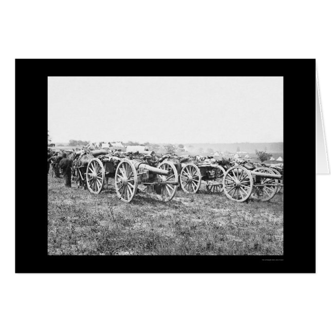 Artillery in Richmond, VA 1862 (Front Horizontal)