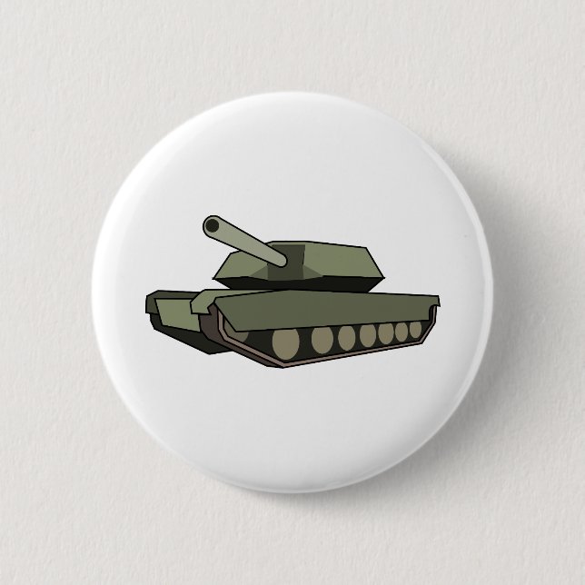 Artillery Tank 6 Cm Round Badge (Front)