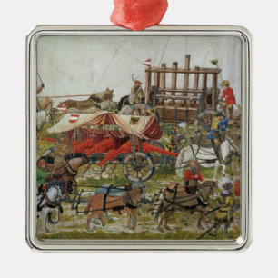 Artillery train of Maximilian I Metal Ornament