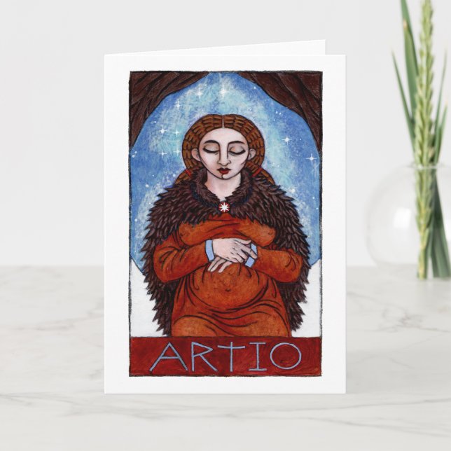 Artio Greeting Card (Front)