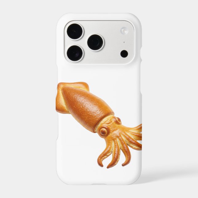 Artisan Baked Bread Squid Sculpture (Back)