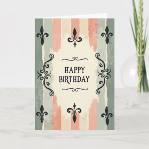 Artisan Birthday Paint Card