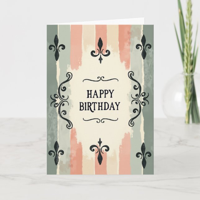 Artisan Birthday Paint Card (Front)