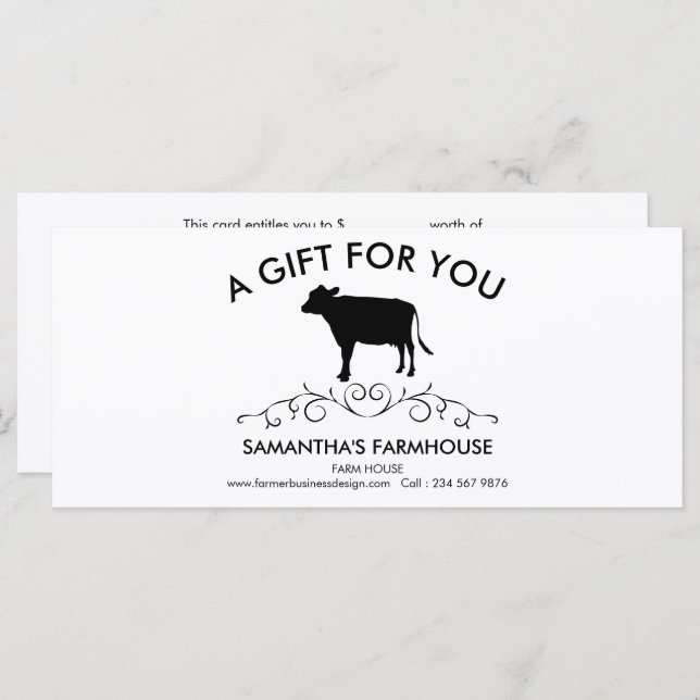 Artisan Cattle Farm (Front/Back)