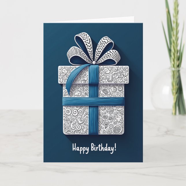 Artisan Gift Birthday Card (Front)