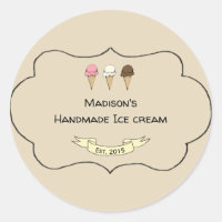 Artisan Ice Cream Maker Customisable