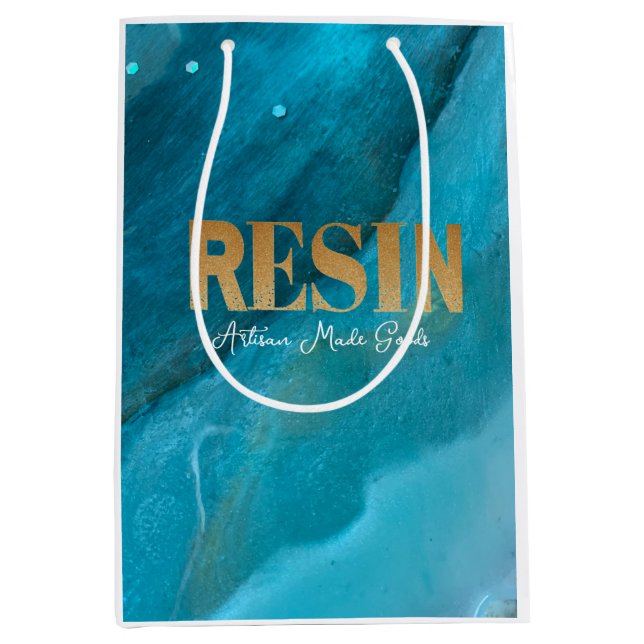 Artisan Made Goods Resin Gift Bag (Front)