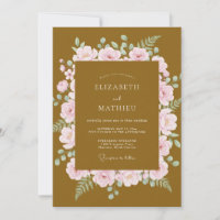Artisan Mustard Wildflower Wedding