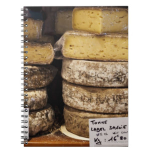 artisan regional french cheeses notebook