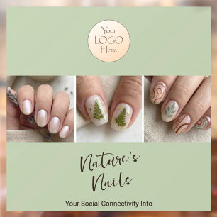 Artisan Sage Restorative Boutique Nail Salon Sign