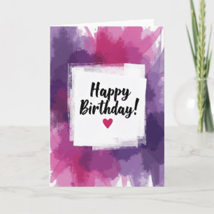 Artisanal Birthday Card