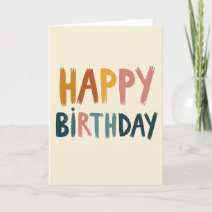 Artisanal Birthday Wish Card