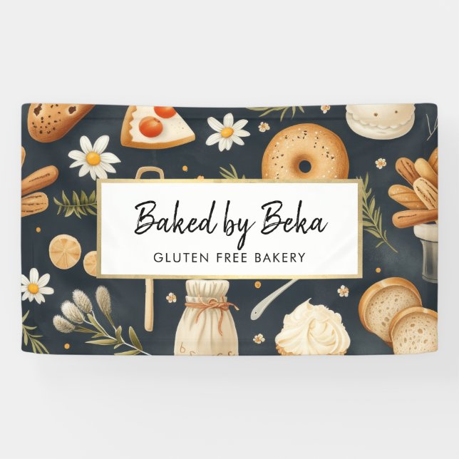 Artisanal Delights Bakery, Bread, Pastries Banner (Horizontal)